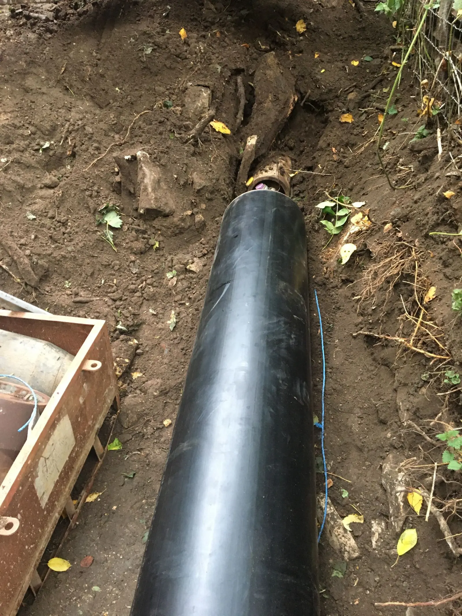 Dunstan Pipe Bursting site work